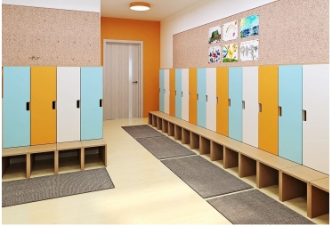 Шкафы для раздевалок